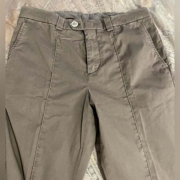 Brunello Cucinelli Mens Leisure Fit Cotton Pants Sz 48 / 34 US - Picture 3 of 8